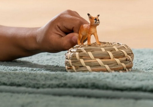 SCHLEICH WILD LIFE Figúrka MLADÝ KARACAL 14868