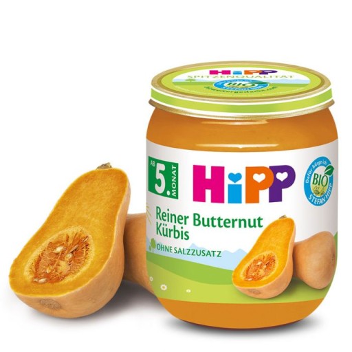 Hipp Bio Butternut tekvica prvá zelenina 125g 5m