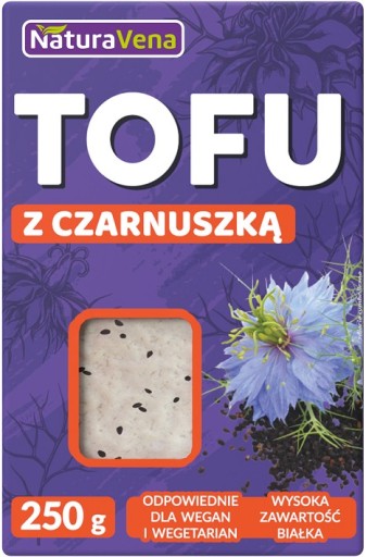 Tofu kocky s čiernou rascou 250 g Naturavena