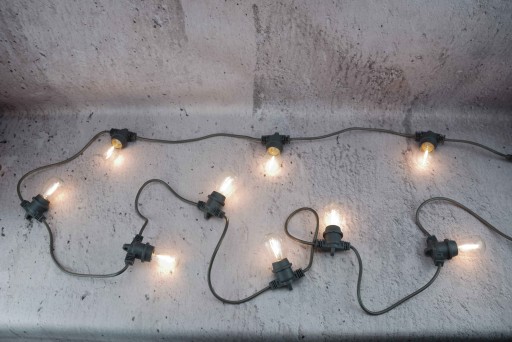 0,5W Edison LED žiarovka na girlandy e27