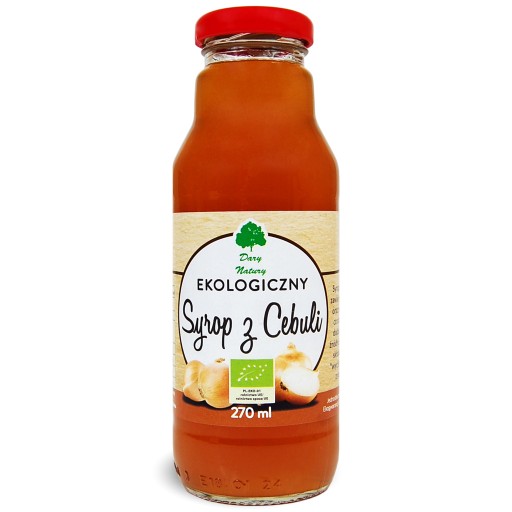 Bio cibuľový sirup 270ml - Dary Natury