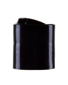 Fľaša s tanierovým uzáverom 500ml, HDPE, 24/410, čierna