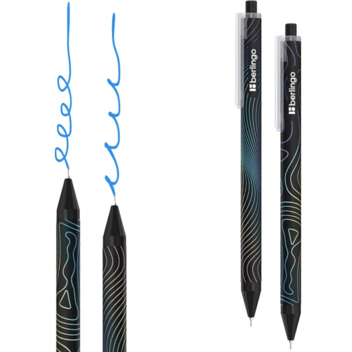 Elektrické výsuvné guľôčkové pero 0,7 mm modré