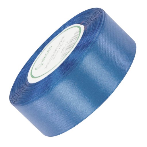 STUHA SATÉNOVÁ modrá stuha 38mm - 32mb