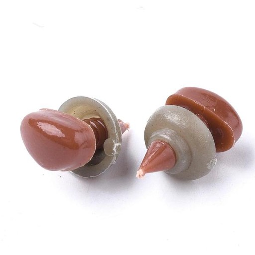 Nosy na hračky plastové 11x14mm 50ks