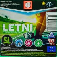Letná KVAPALINA DO OSTREKOVAČA 5L - PRÍJEMNÁ VÔŇA!