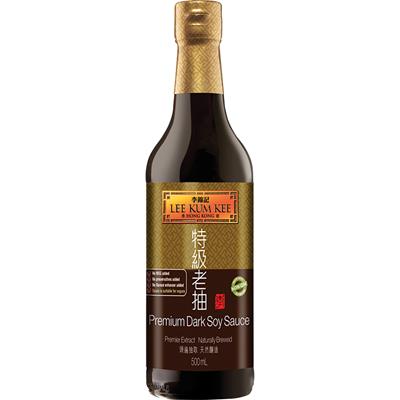 Prémiová tmavá sójová omáčka 500ml - Lee Kum Kee