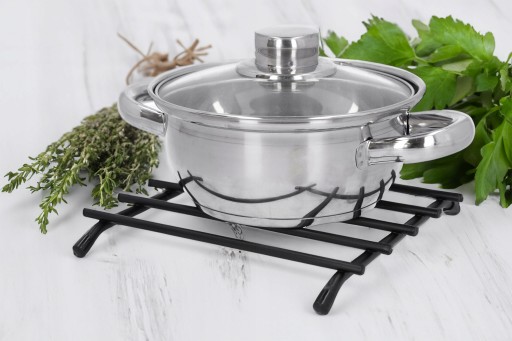 POT REST - kovová, ochranná kuchynská podložka na chladenie koláčov