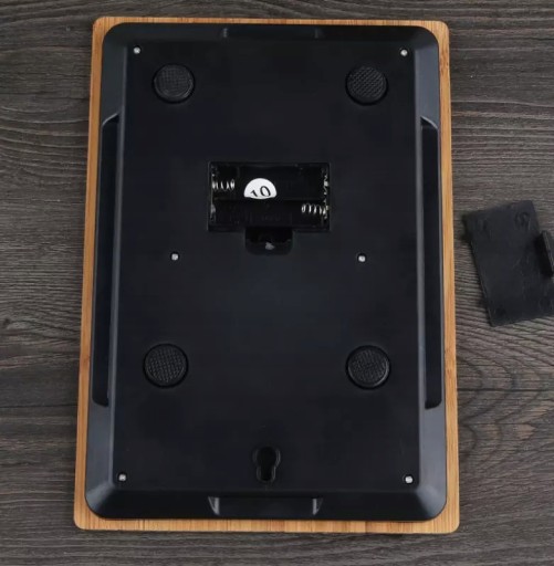 BAMBUSOVÁ ELEKTRONICKÁ KUCHYŇSKÁ VÁHA LCD 5KG 1G