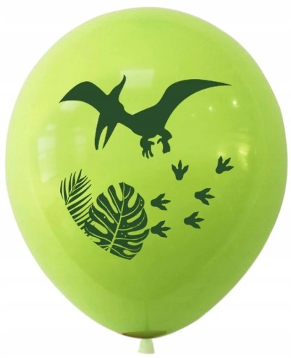 SADA BALÓNOV BALÓNOV DINOSAURY DINO NARODENINY 8 ks