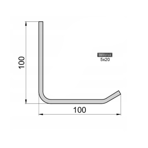 Vešiak na pneumatiky K1E/5x100 R