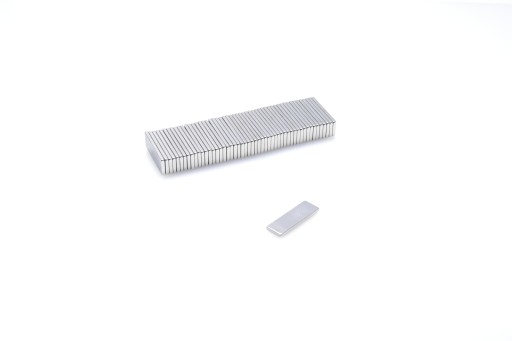 Neodymový tanierový magnet MPŁ 15x5x1 N38 10 ks.