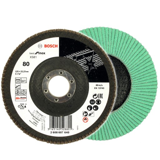 BOSCH KOTOUČ KLAPKA 125mm GR.80 PRE INOX