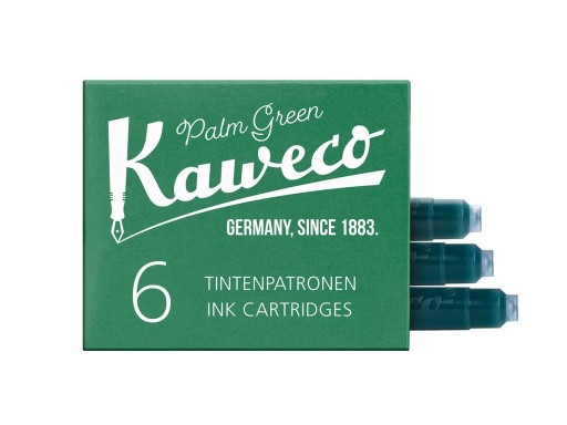 Kazety Kaweco Palm Green