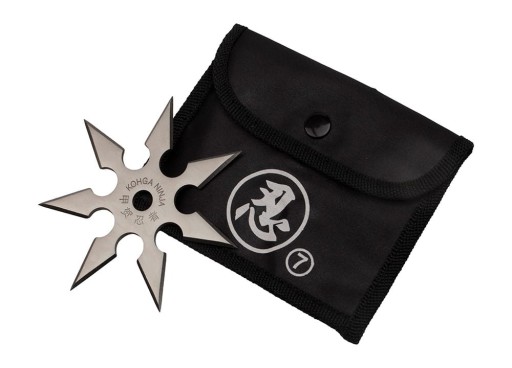 Nôž STAR SHURIKEN 7 Vrhacích nožov N403C