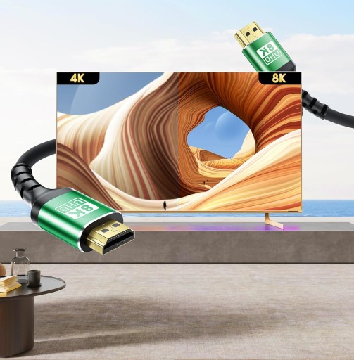 KÁBLOVÝ KONEKTOR HDMI - HDMI 2.1 8K 4K 144Hz 2m