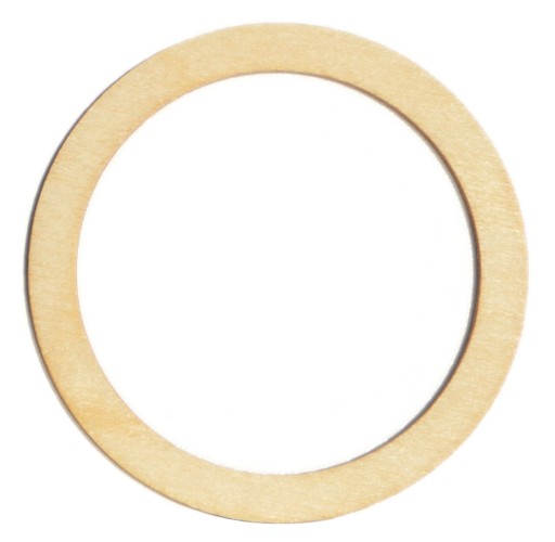 Obruč Drevená základňa pre lapač snov, hrúbka 8 cm. 4 mm