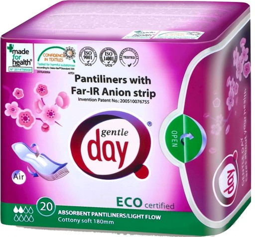 HYGIENICKÉ VLOŽKY JEMNÉ DENNÉ VLHKOSŤ
