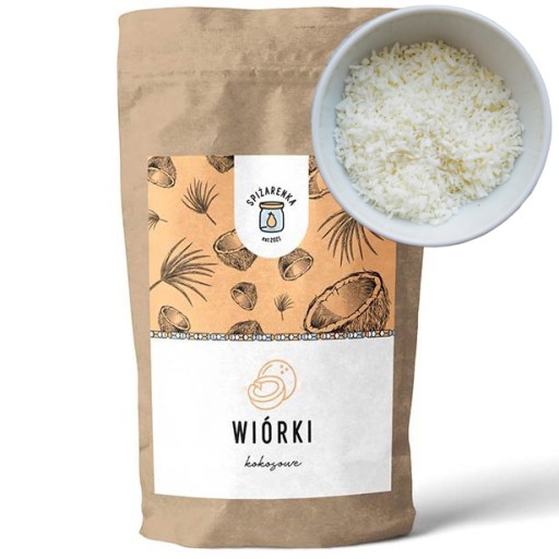 KOKOSOVÉ KOŠEĽKY 500g KOKOS prírodná INDONÉZIA