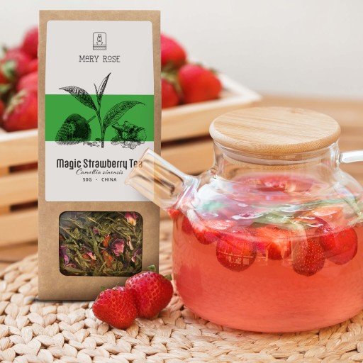 Čaj z čarovnej jahody Mary Rose 50g