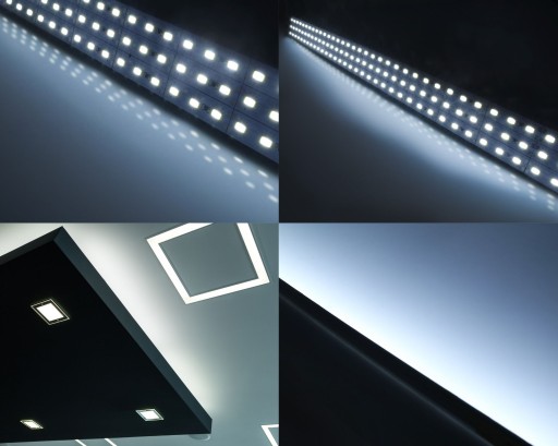 LED pás 5630 72LED 12V prírodný pevný 50cm
