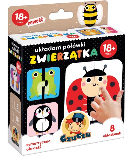 CzuCzu MONTUJEM PRVÝ PUZZZLE V POL 18m+