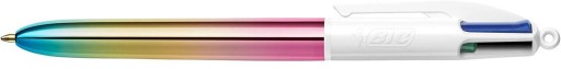 Automatické guľôčkové pero. 4-farebný BIC 4Colors Gradient