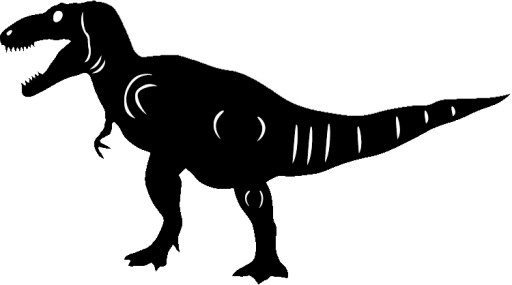 Dekoračný prívesok, prelamovaná dekorácia Dinosaurus hnedý