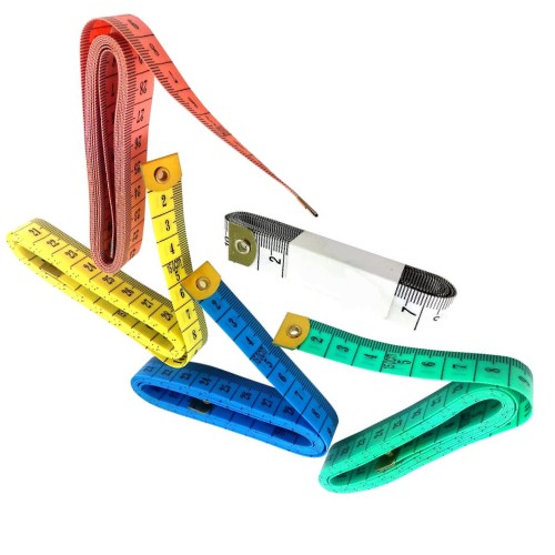 KRAJČÍRSKY METER CENTIMETER MIERY 150cm RÔZNE FARBY