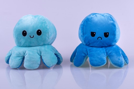 OBOJSTRANNÝ Plyšový maskot Octopussy, veľký, 28 cm
