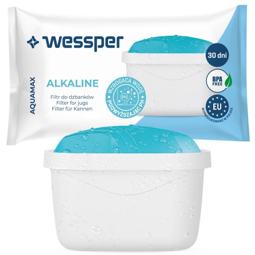 WESSPER ALKALICKÝ FILTER NA VÝMENU džbánov