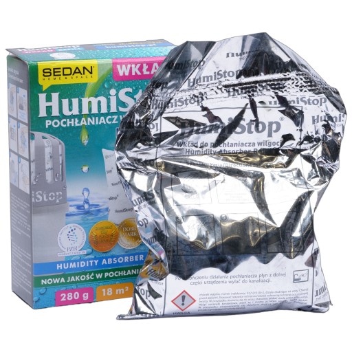 SEDAN Vložka do absorbéra vysúšadla HUMISTOP 280g