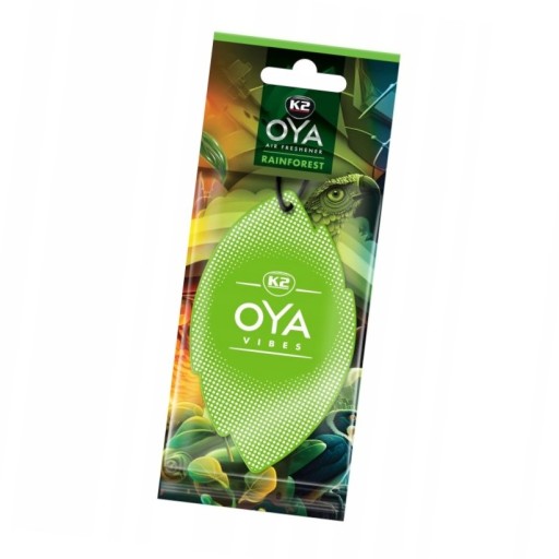 K2 Oya Vibes osviežovač auta dažďový prales vôňa Pendant