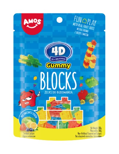 Amos 4D Gummy Blocks