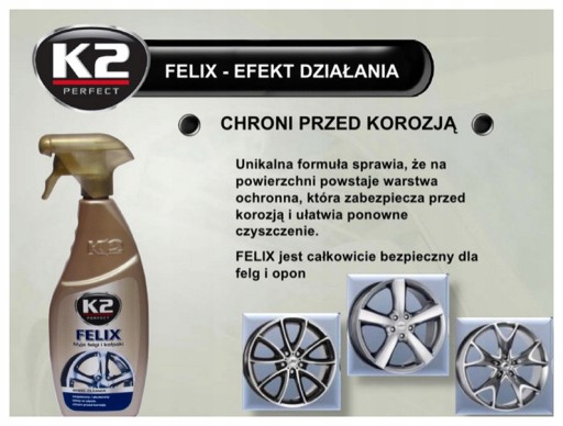 C3P07 K2 FELIX RIMS TEKUTINY UMÝVA RÁFKY A NÁBOJE H
