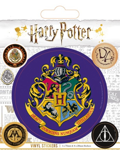 VINYLOVÉ NÁLEPKY HARRY POTTER HOGWARTS
