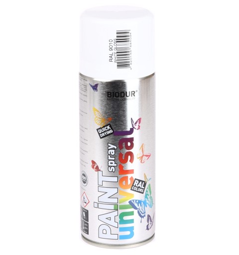 SMALT SPREJ BIELY LESK 400ml/ RAL 9010