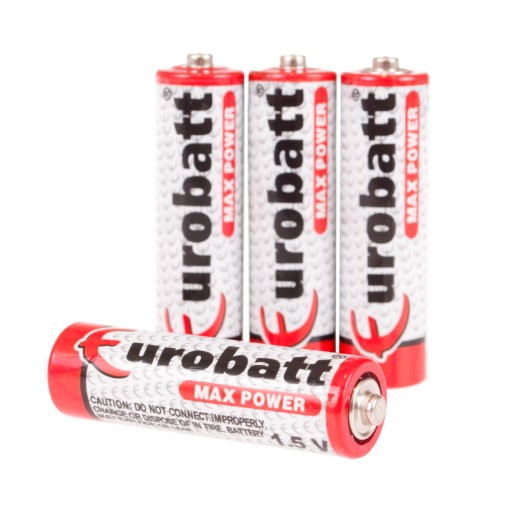 BATÉRIE EUROBATT SILNÝ VÝKON R06 AA BATÉRIE 4 KS