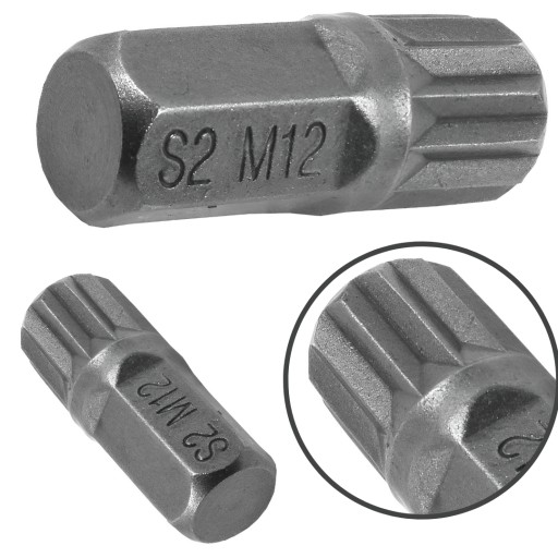 BIT Hrot 10MM Drážka 12x30mm