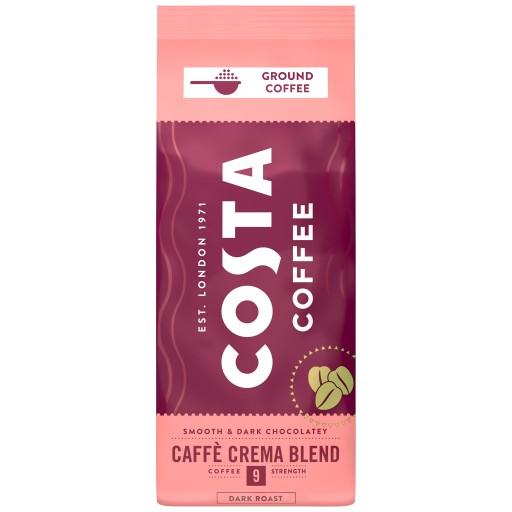 Costa Coffee Crema Blend mletá káva 200g