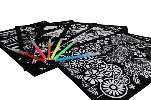 VEĽKÁ OBRAZOVÁ MAĽBA VELVET MANDALA MAĽBA + VÝLETY VZORY 28x38CM