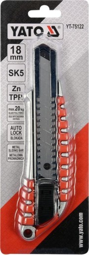 Nôž s lámacou čepeľou 18MM YT-75122 YATO