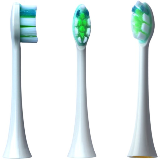 Oromed ORO Brush Hlavice sonickej zubnej kefky - biela, 4 kusy