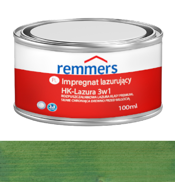 Remmers Hk-lasur impregnácia dreva 100ml Zelená