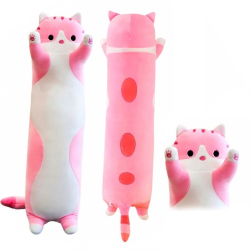 Plyšová hračka Long Kitty maskot mačky dlhý
