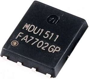SMD MDU1511 Jednokanálový N-kanálový Trench MOSFET