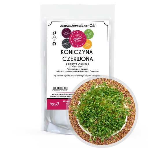 Červená ďatelina - 50 g semien na klíčky