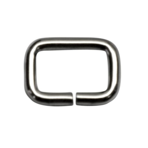 Kovový kožený rám Priechodka 18mm 10 ks