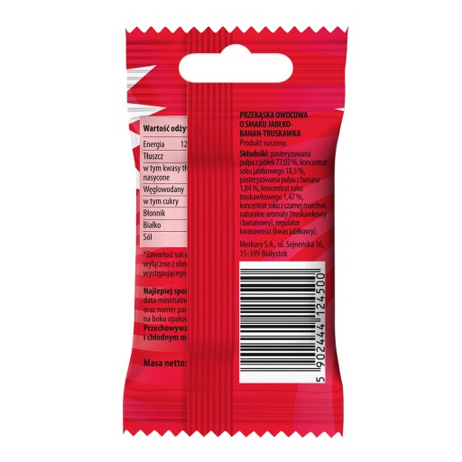 BUNNY sada želé bez cukru MIX CHUTÍ ovocný snack pre deti 6x 15g