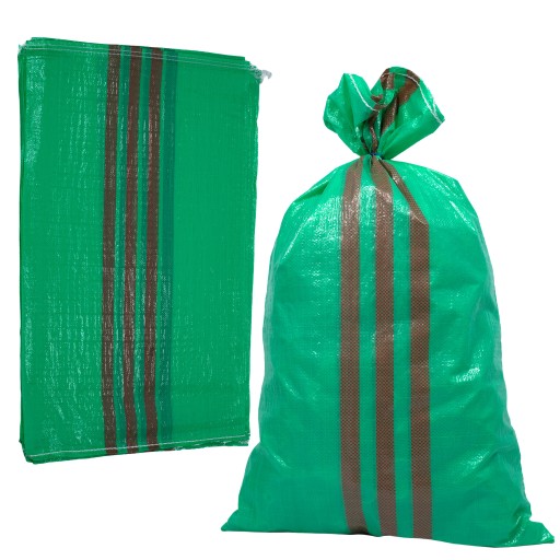 Vrece Vrecia 50kg na krmivo na obilie uhlie 65x105cm Silné šité 1 ks.